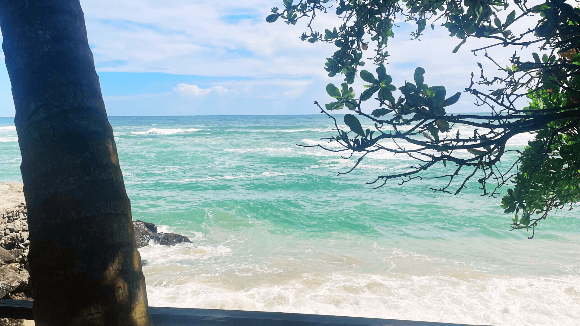 Habaraduwa, Sri Lanka view